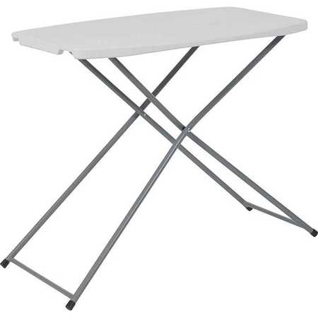 ATLAS COMMERCIAL PRODUCTS Titan Series™ 20" x 30" Adjustable Height Plastic Folding Table PFT23-2030ADJ